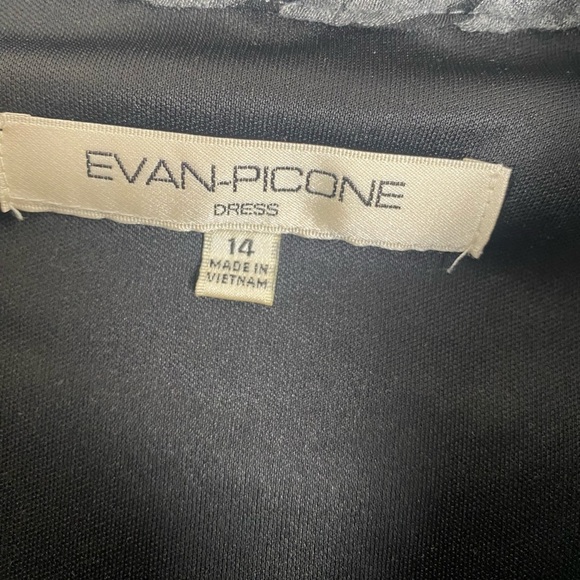 Evan Picone Modern Gray Dress size 14 - Picture 10 of 13